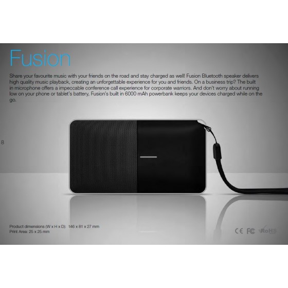 Fusion Bluetooth speaker